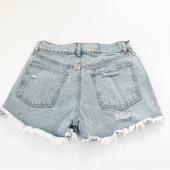 REVICE Malibu Denim Distressed Shorts, 29 - Picture 3 of 10
